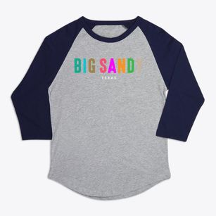 Big Sandy Texas Color Pop Premium Baseball Tee
