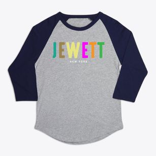 Jewett New York Color Pop Premium Baseball Tee