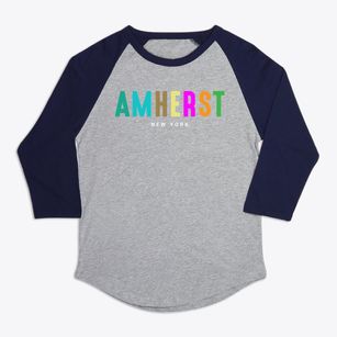 Amherst New York Color Pop Premium Baseball Tee