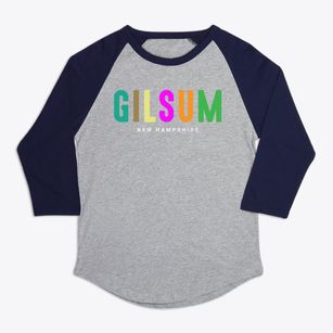 Gilsum New Hampshire Color Pop Premium Baseball Tee