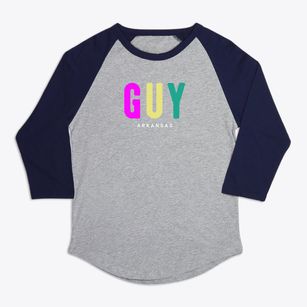 Guy Arkansas Color Pop Premium Baseball Tee