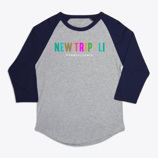New Tripoli Pennsylvania Color Pop Premium Baseball Tee