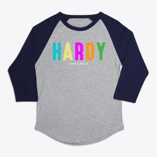 Hardy Arkansas Color Pop Premium Baseball Tee