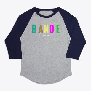 B And E Texas Color Pop Premium Baseball Tee
