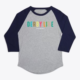 Derby Line Vermont Color Pop Premium Baseball Tee
