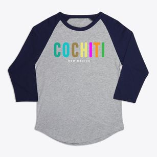 Cochiti New Mexico Color Pop Premium Baseball Tee