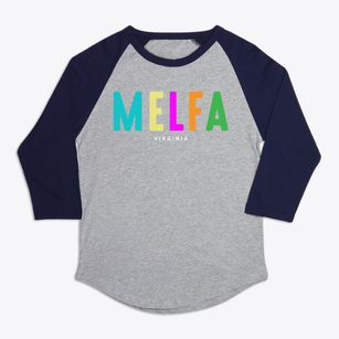Melfa Virginia Color Pop Premium Baseball Tee
