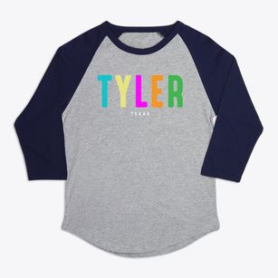 Tyler Texas Color Pop Premium Baseball Tee