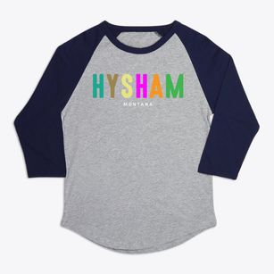 Hysham Montana Color Pop Premium Baseball Tee