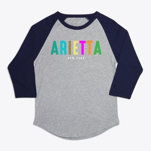 Arietta New York Color Pop Premium Baseball Tee