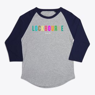 Lockbourne Ohio Color Pop Premium Baseball Tee