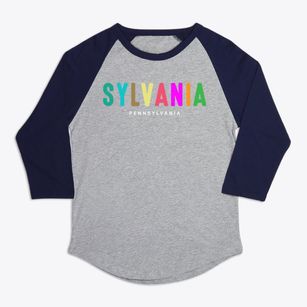 Sylvania Pennsylvania Color Pop Premium Baseball Tee