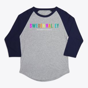 Sweden Valley Pennsylvania Color Pop Premium Baseball Tee
