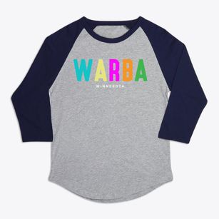 Warba Minnesota Color Pop Premium Baseball Tee