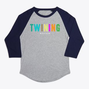 Twining Michigan Color Pop Premium Baseball Tee