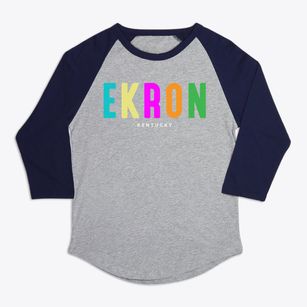 Ekron Kentucky Color Pop Premium Baseball Tee