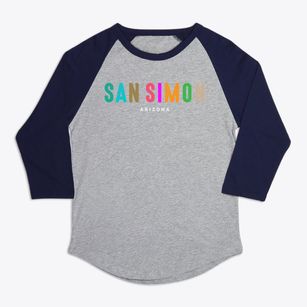 San Simon Arizona Color Pop Premium Baseball Tee