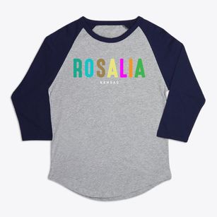 Rosalia Kansas Color Pop Premium Baseball Tee