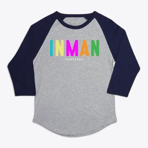 Inman Nebraska Color Pop Premium Baseball Tee
