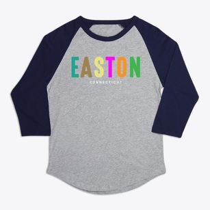 Easton Connecticut Color Pop Premium Baseball Tee