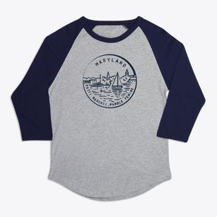  Maryland Icon Premium Baseball Tee