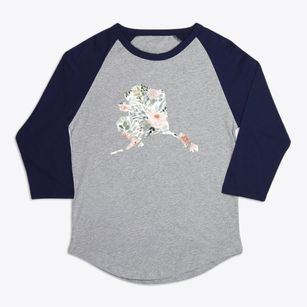  Alaska Spring Dream Premium Baseball Tee