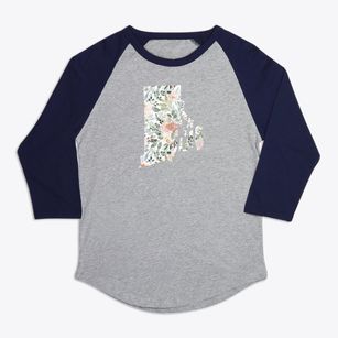  Rhode Island Spring Dream Premium Baseball Tee