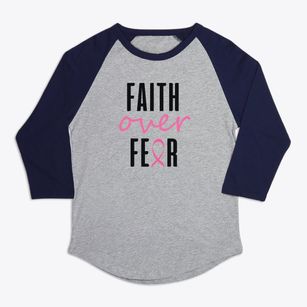   Faith Over Fear Premium Baseball Tee