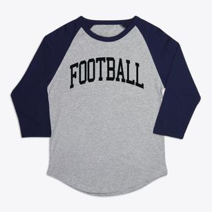   Football Premium Baseball Tee