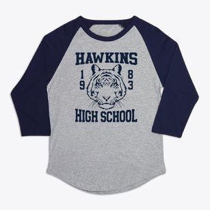   Hawkins High Premium Baseball Tee