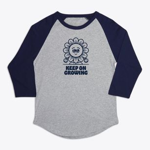   Keep On Growing Premium Baseball Tee
