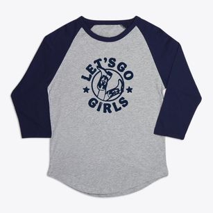   Let's Go Girls Premium Baseball Tee