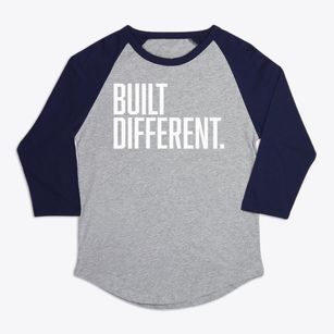   Built Different Premium Baseball Tee