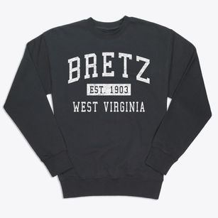 Bretz West Virginia Classic Established Premium Crewneck Sweatshirt