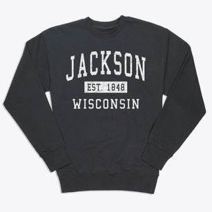 Jackson Wisconsin Classic Established Premium Crewneck Sweatshirt