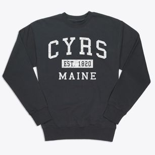 Cyrs Maine Classic Established Premium Crewneck Sweatshirt
