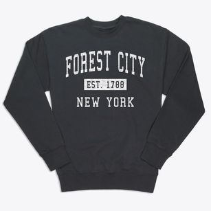 Forest City New York Classic Established Premium Crewneck Sweatshirt