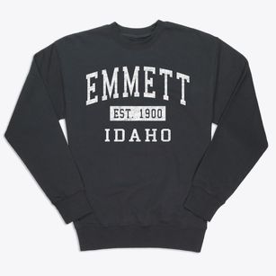 Emmett Idaho Classic Established Premium Crewneck Sweatshirt