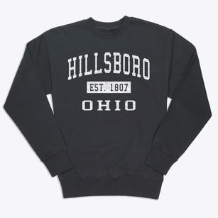 Hillsboro Ohio Classic Established Premium Crewneck Sweatshirt