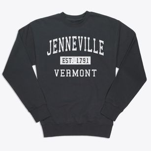 Jenneville Vermont Classic Established Premium Crewneck Sweatshirt