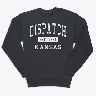 Dispatch Kansas Classic Established Premium Crewneck Sweatshirt