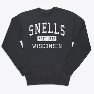 Snells Wisconsin Classic Established Premium Crewneck Sweatshirt