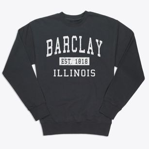 Barclay Illinois Classic Established Premium Crewneck Sweatshirt