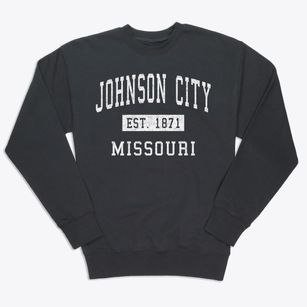 Johnson City Missouri Classic Established Premium Crewneck Sweatshirt
