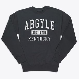 Argyle Kentucky Classic Established Premium Crewneck Sweatshirt