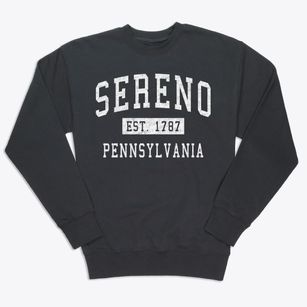 Sereno Pennsylvania Classic Established Premium Crewneck Sweatshirt