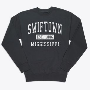 Swiftown Mississippi Classic Established Premium Crewneck Sweatshirt