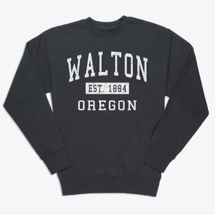 Walton Oregon Classic Established Premium Crewneck Sweatshirt
