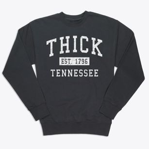 Thick Tennessee Classic Established Premium Crewneck Sweatshirt