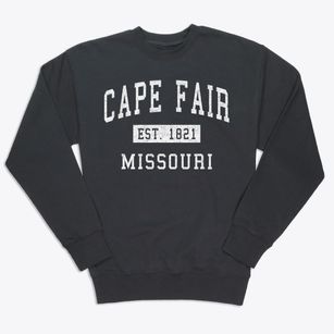 Cape Fair Missouri Classic Established Premium Crewneck Sweatshirt